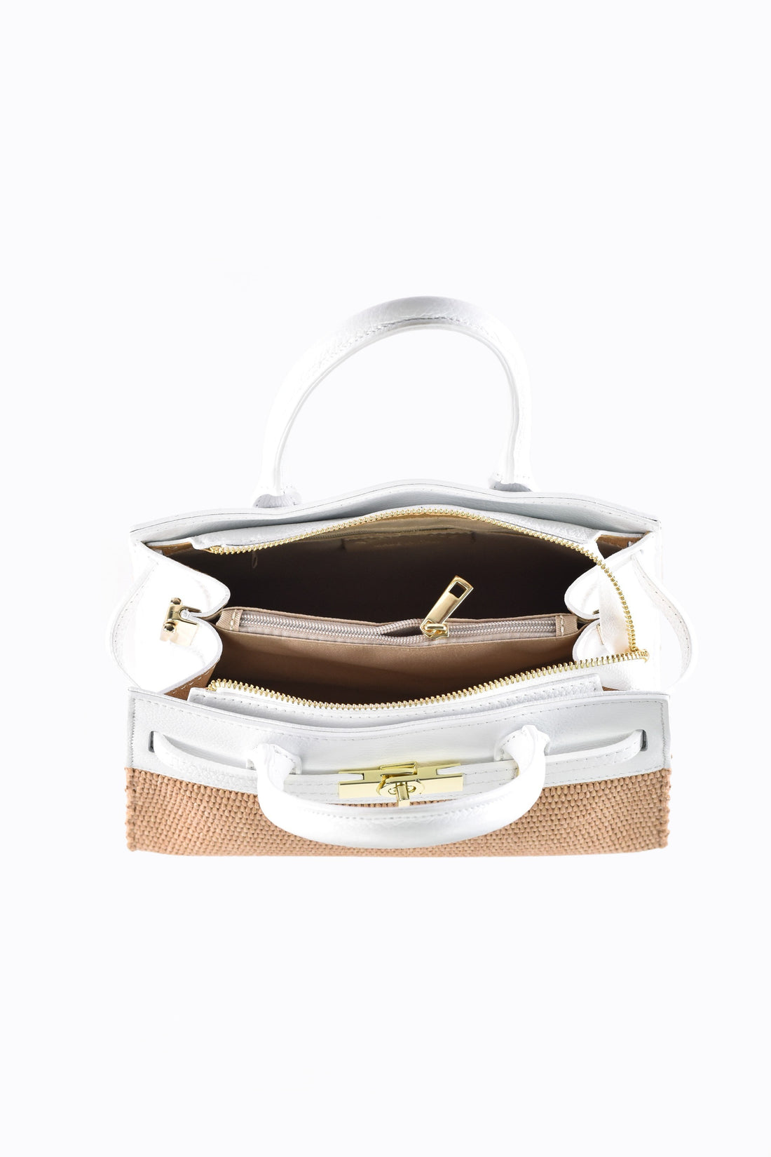 Grace bag in sugar paper dollar leather