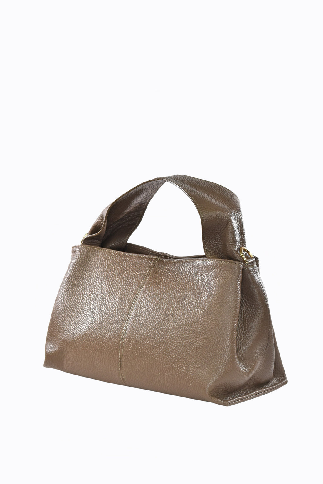 Borsa Margaux in pelle Dollaro Taupe