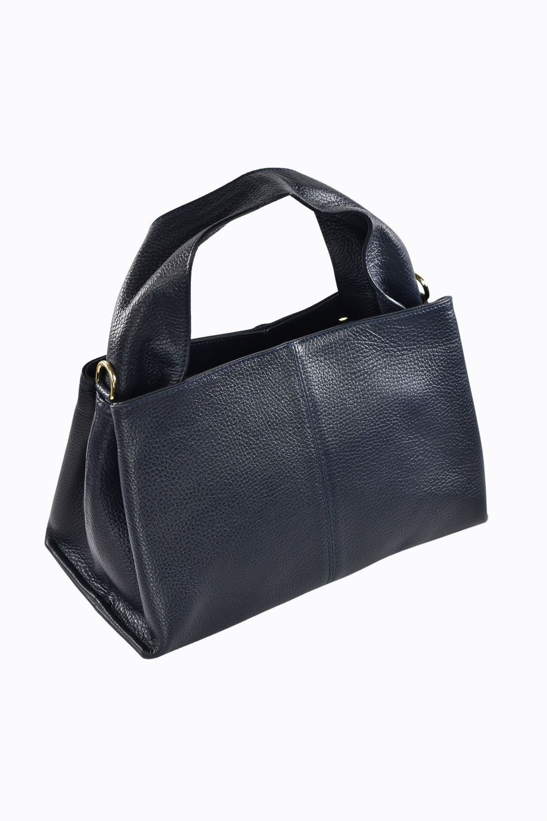 Borsa Margaux in pelle Dollaro Blu Navy