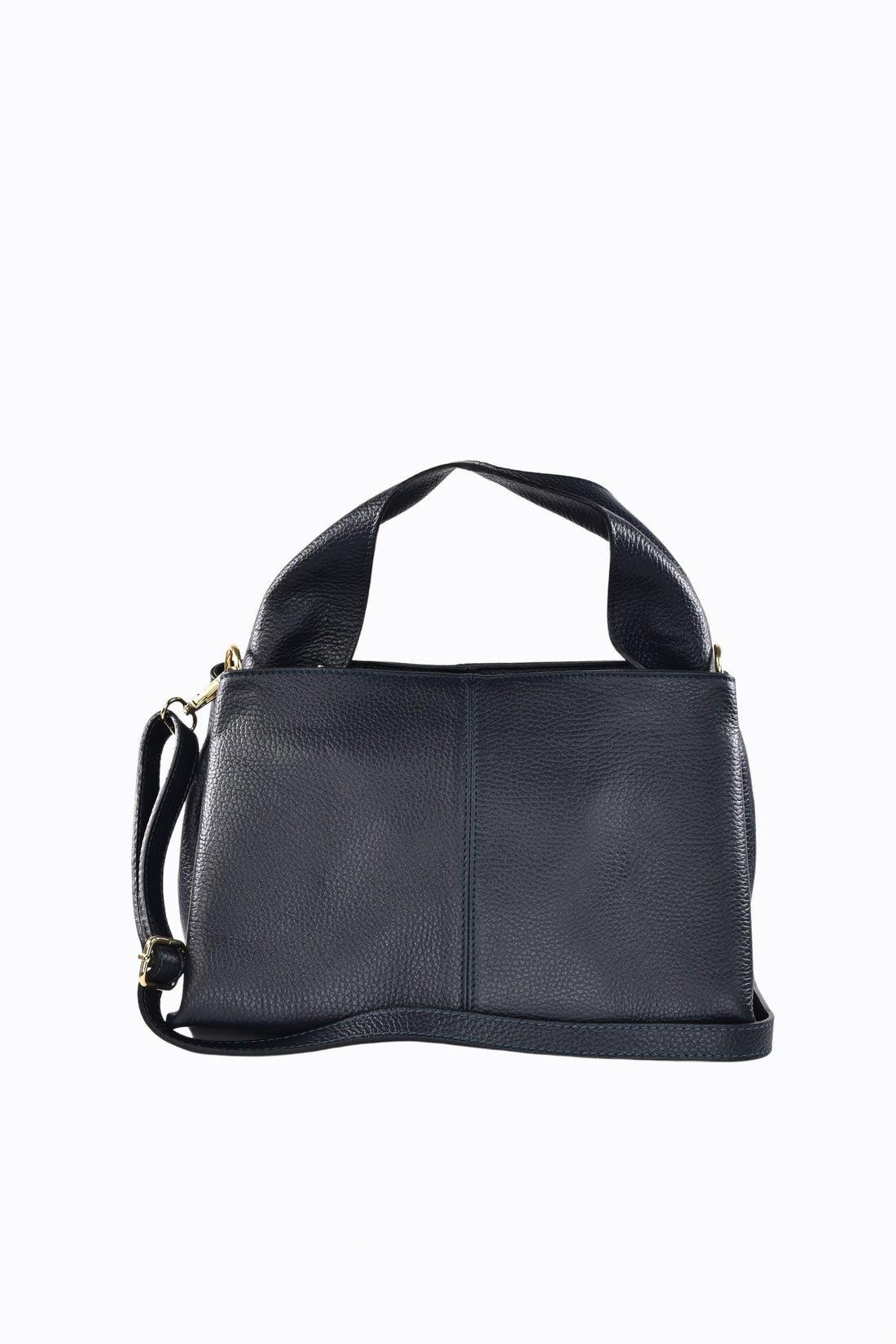 Borsa Margaux in pelle Dollaro Blu Navy