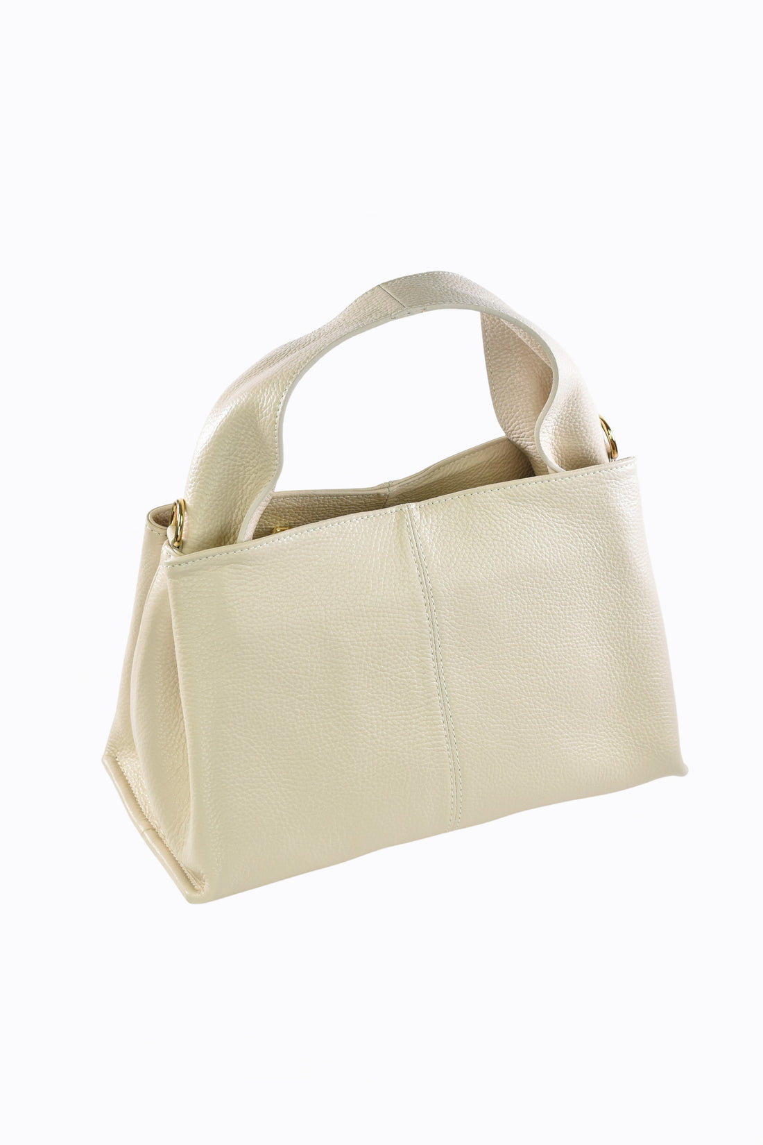 Borsa Margaux in pelle Dollaro Beige