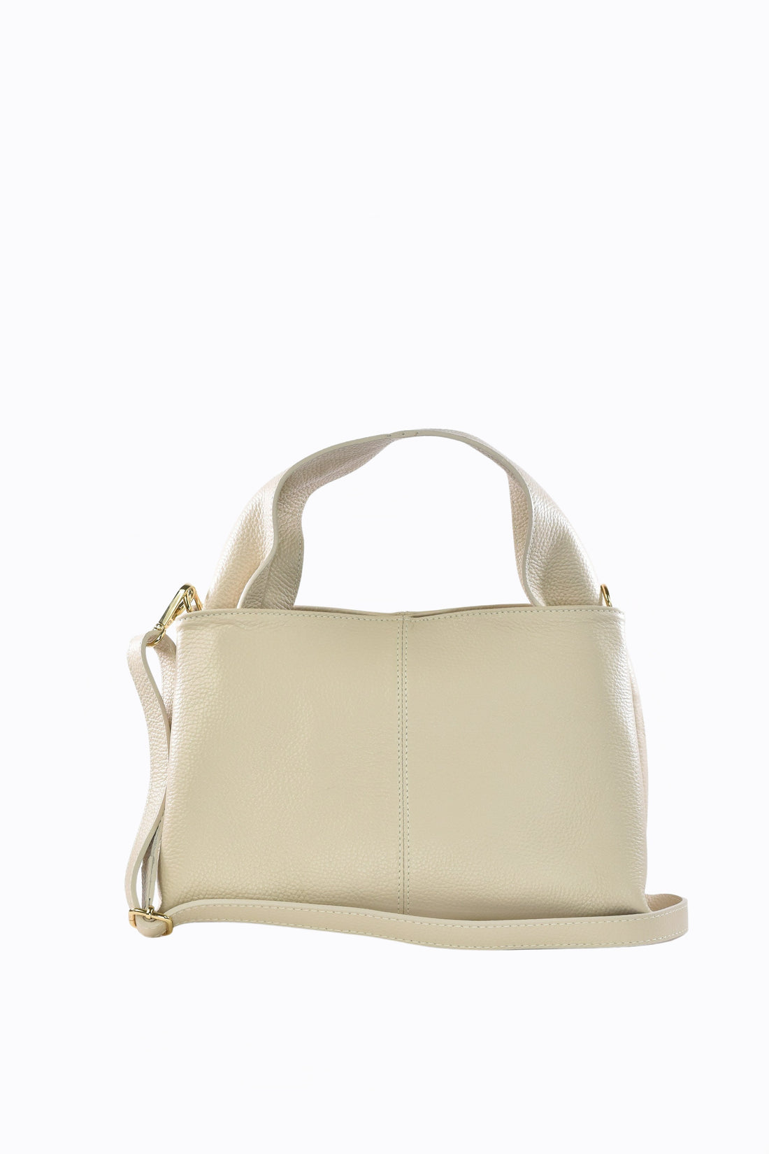 Borsa Margaux in pelle Dollaro Beige