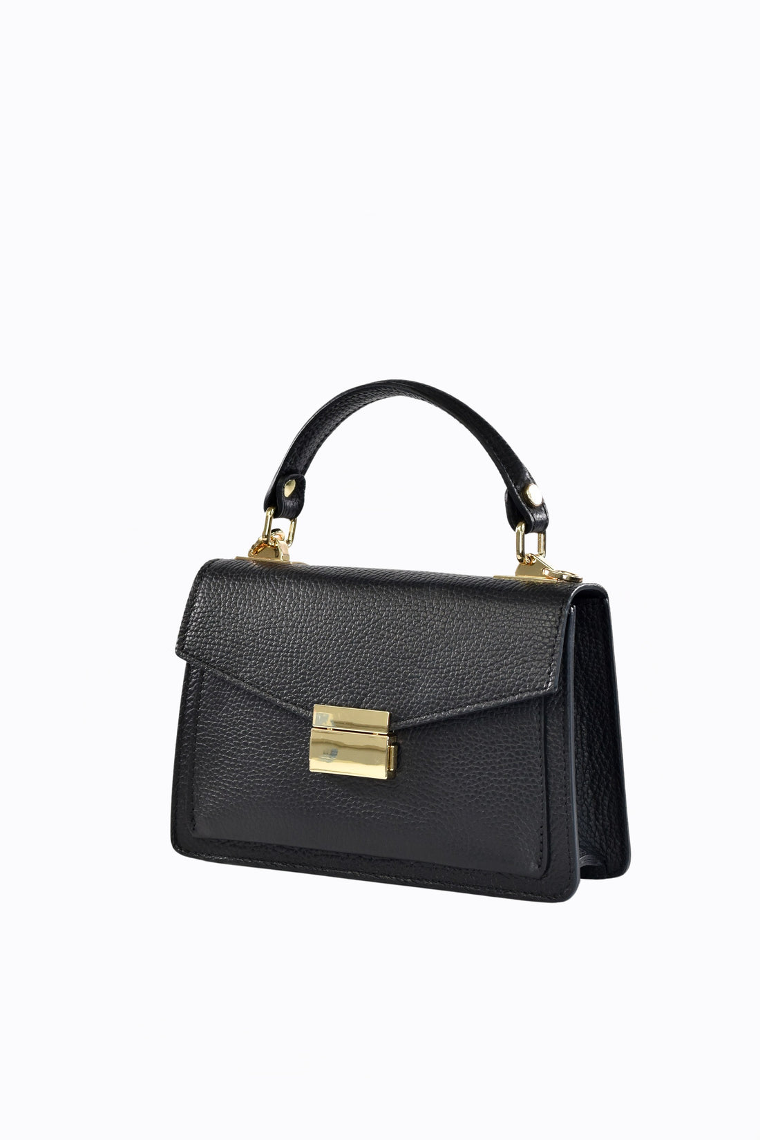 Borsa Reina in pelle Dollaro Nero