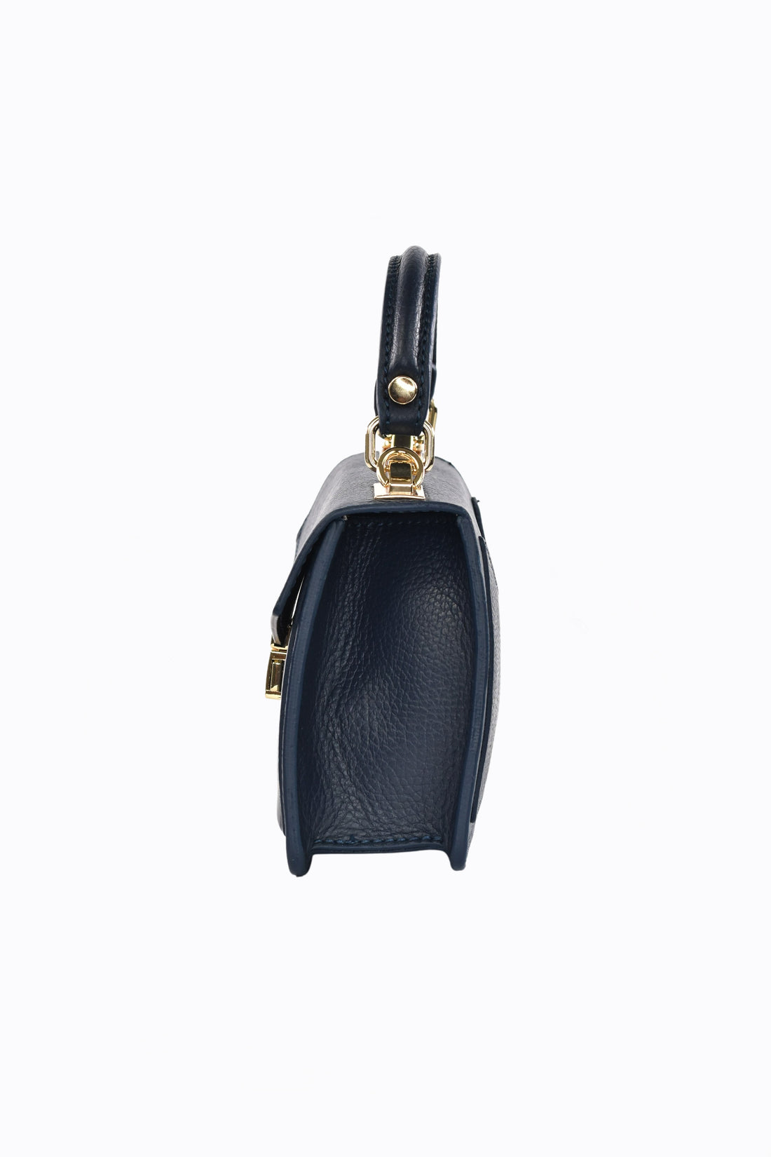 Borsa Reina in pelle Dollaro Blu Navy