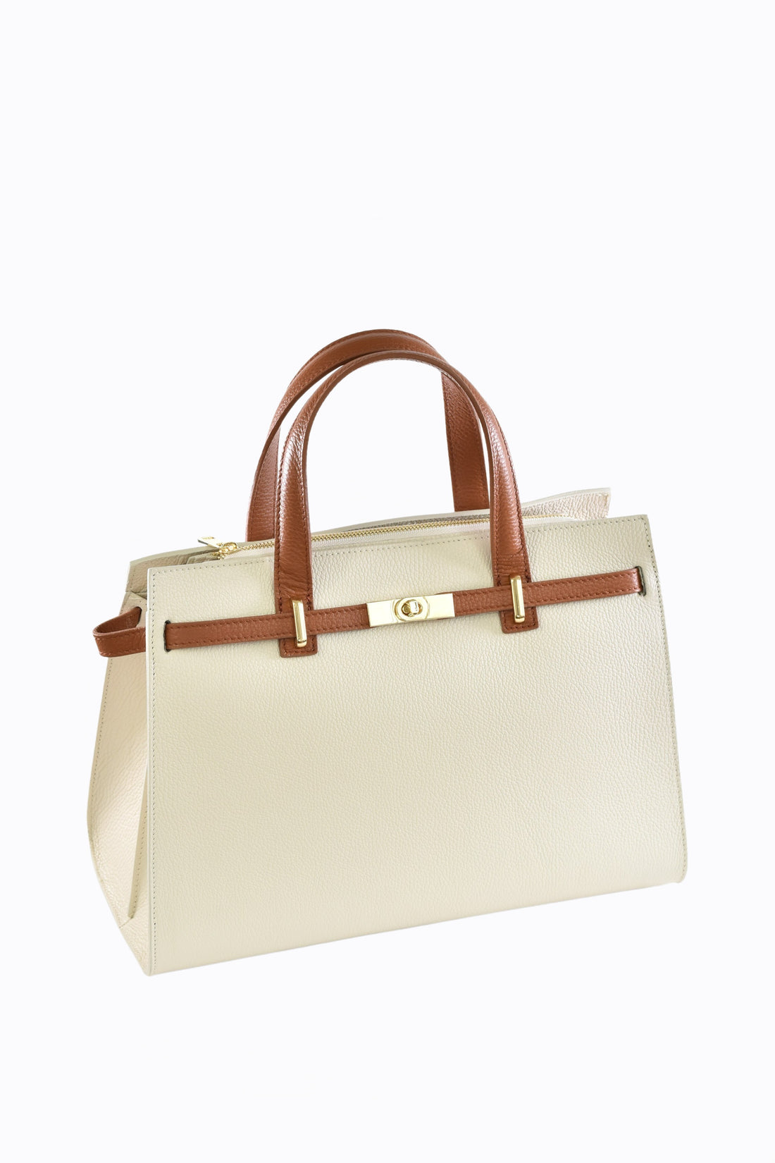 Borsa Grace XL Limited Edition in pelle Togo Beige