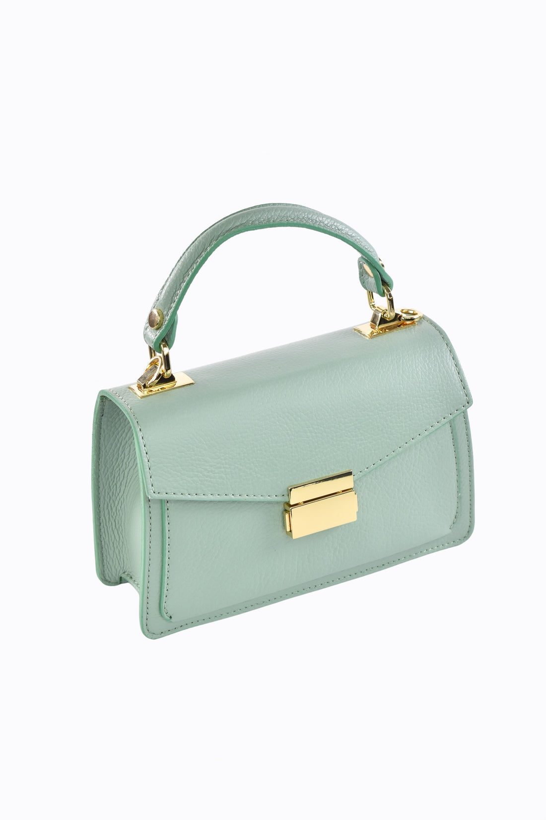 Borsa Reina in pelle Dollaro Verde Menta