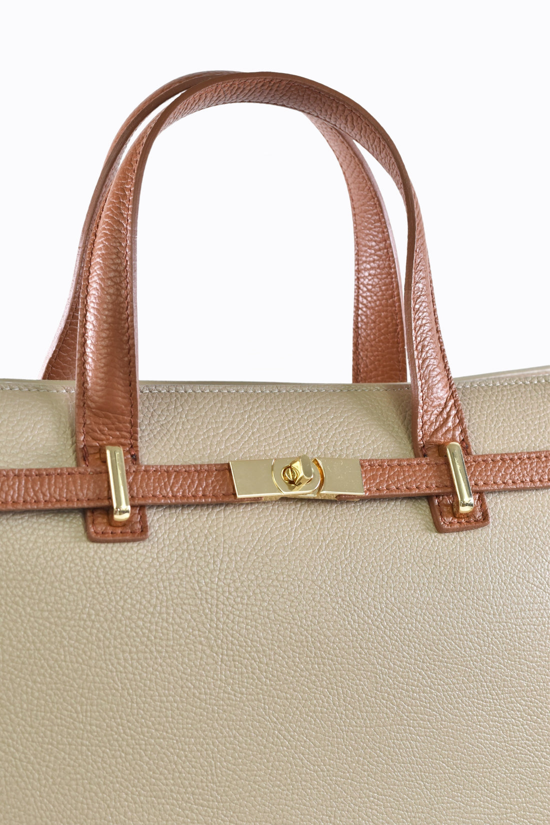 Borsa Grace XL Limited Edition in pelle Togo Taupe chiaro