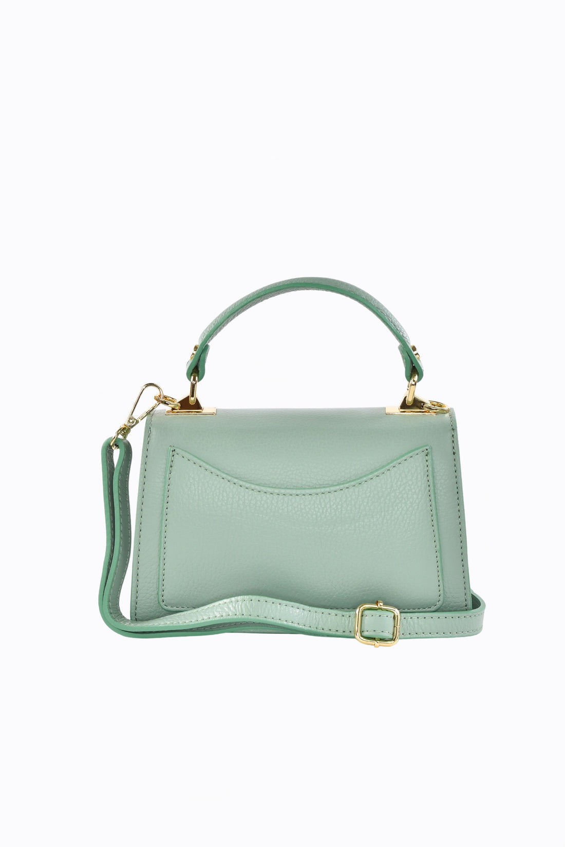 Borsa Reina in pelle Dollaro Verde Menta