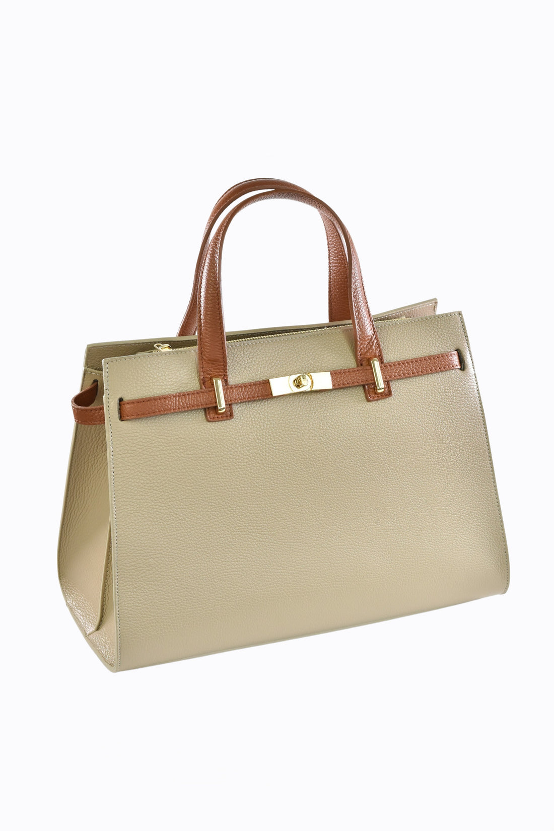 Borsa Grace XL Limited Edition in pelle Togo Taupe chiaro