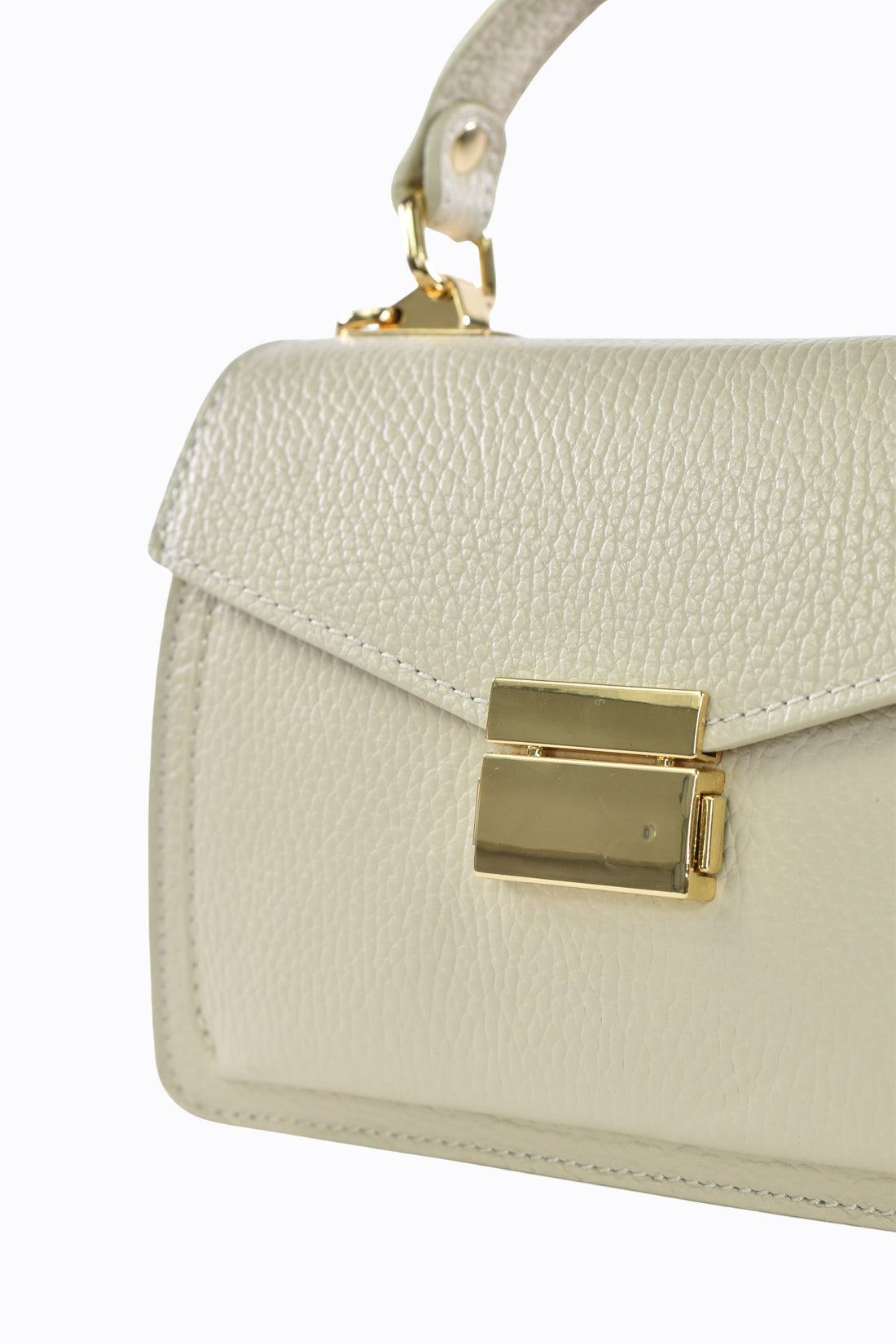 Borsa Reina in pelle Dollaro Beige