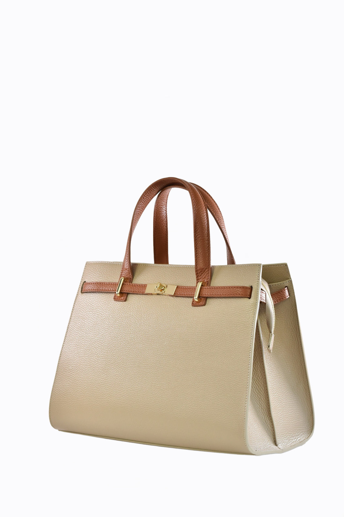 Borsa Grace XL Limited Edition in pelle Togo Taupe chiaro