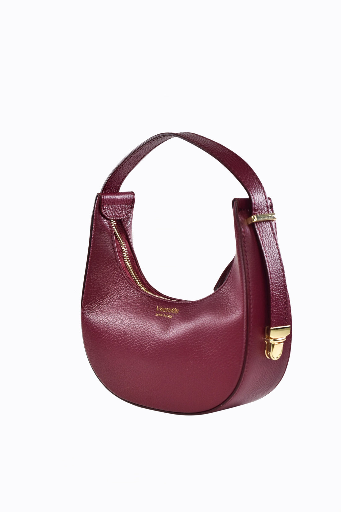 Borsa Blaire in pelle Dollaro Rosso Borgogna