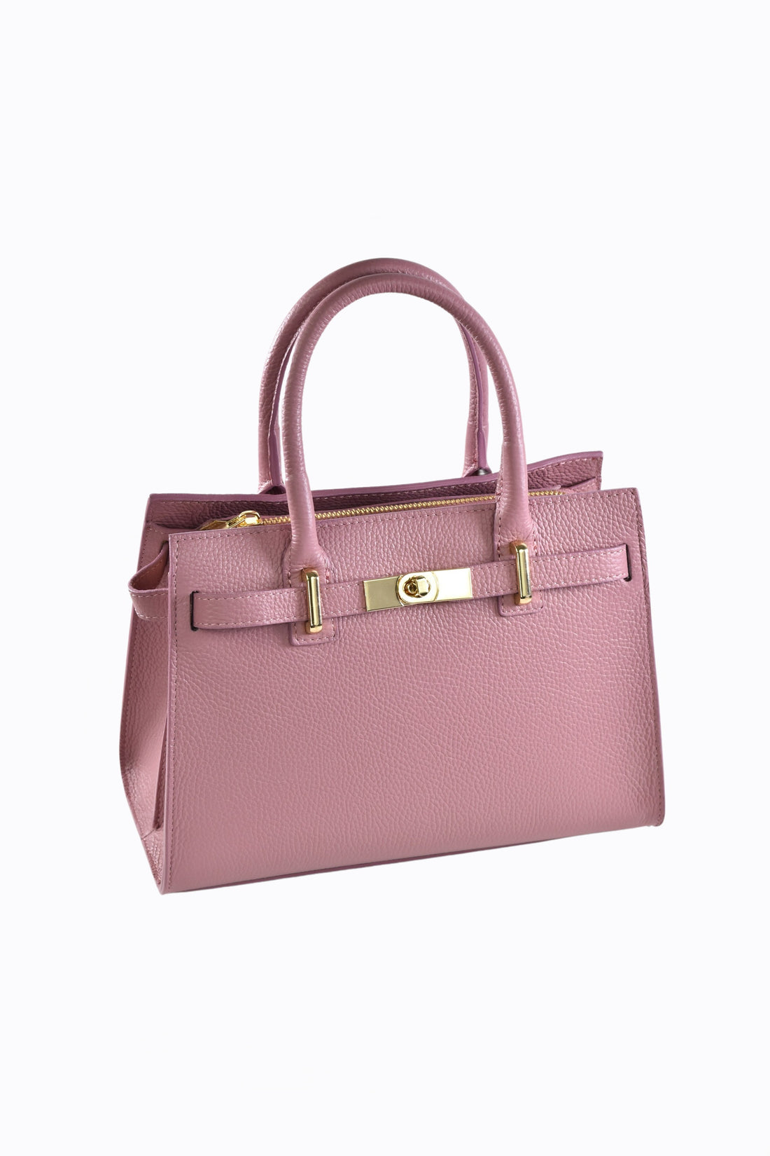 Borsa Grace in pelle Togo Rosa Antico