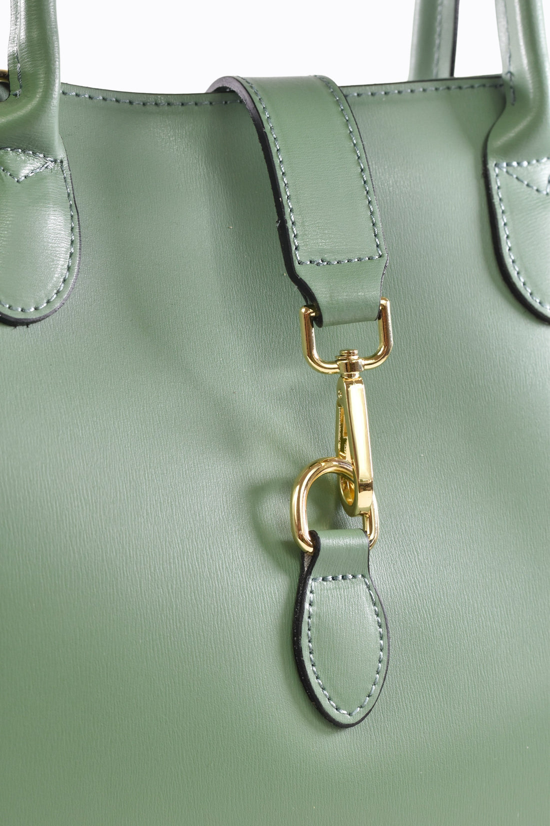 Borsa Chloe in pelle spazzolata Verde Menta