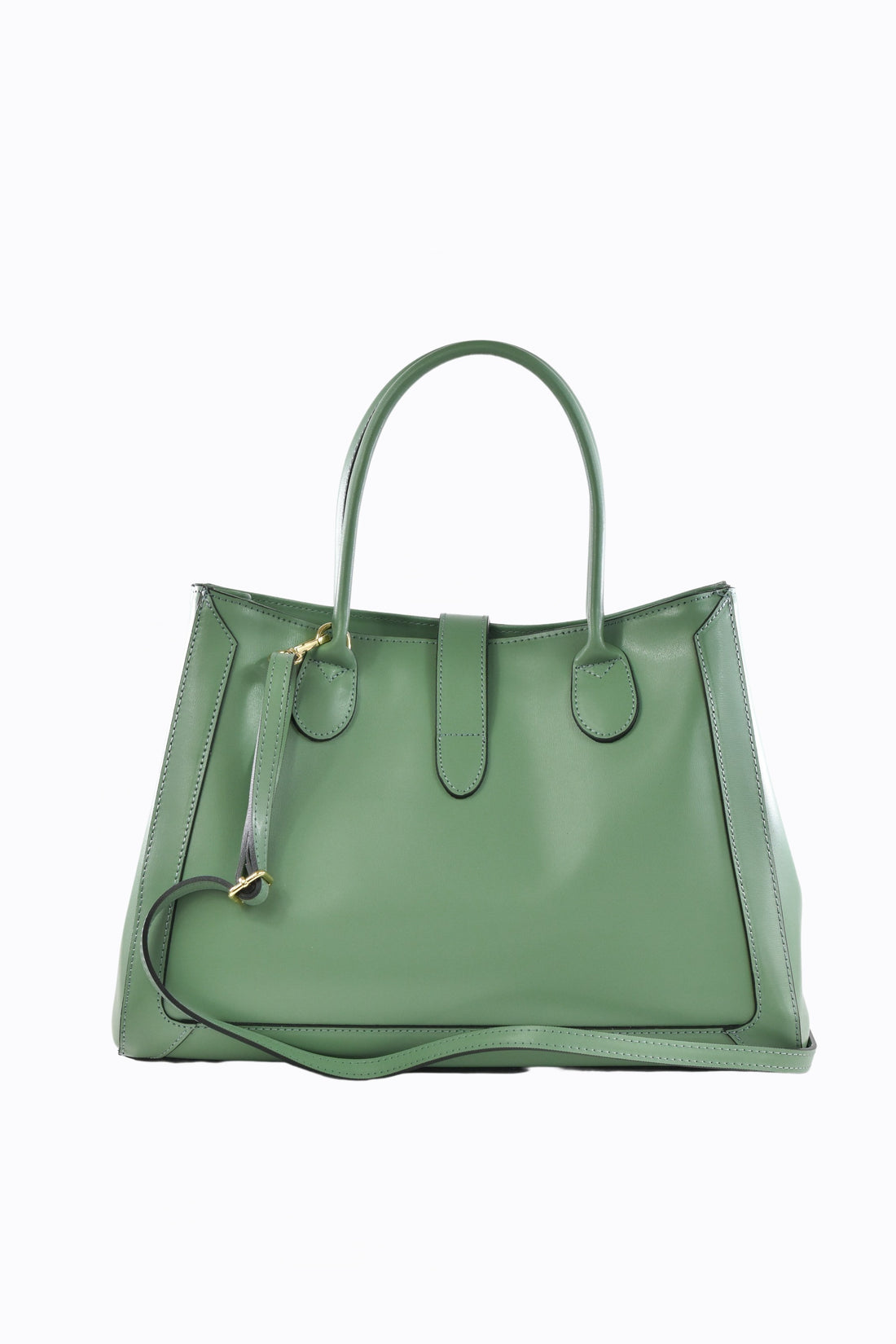 Borsa Chloe in pelle spazzolata Verde Menta