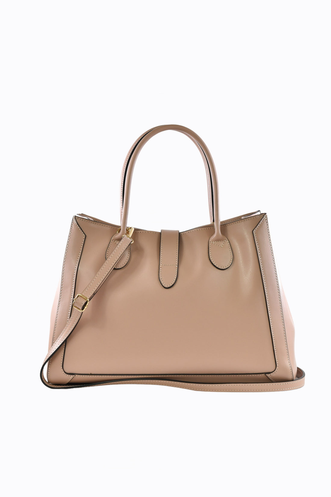 Beige dollar leather Egle bag