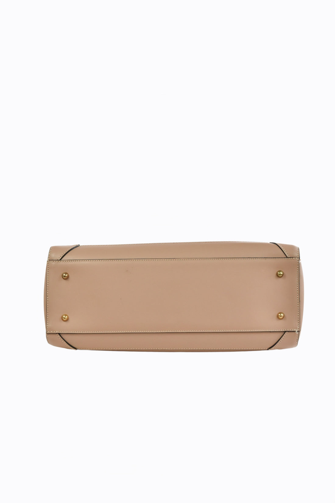 Beige dollar leather Egle bag