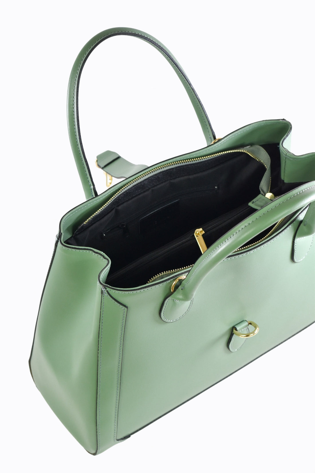 Borsa Chloe in pelle spazzolata Verde Menta