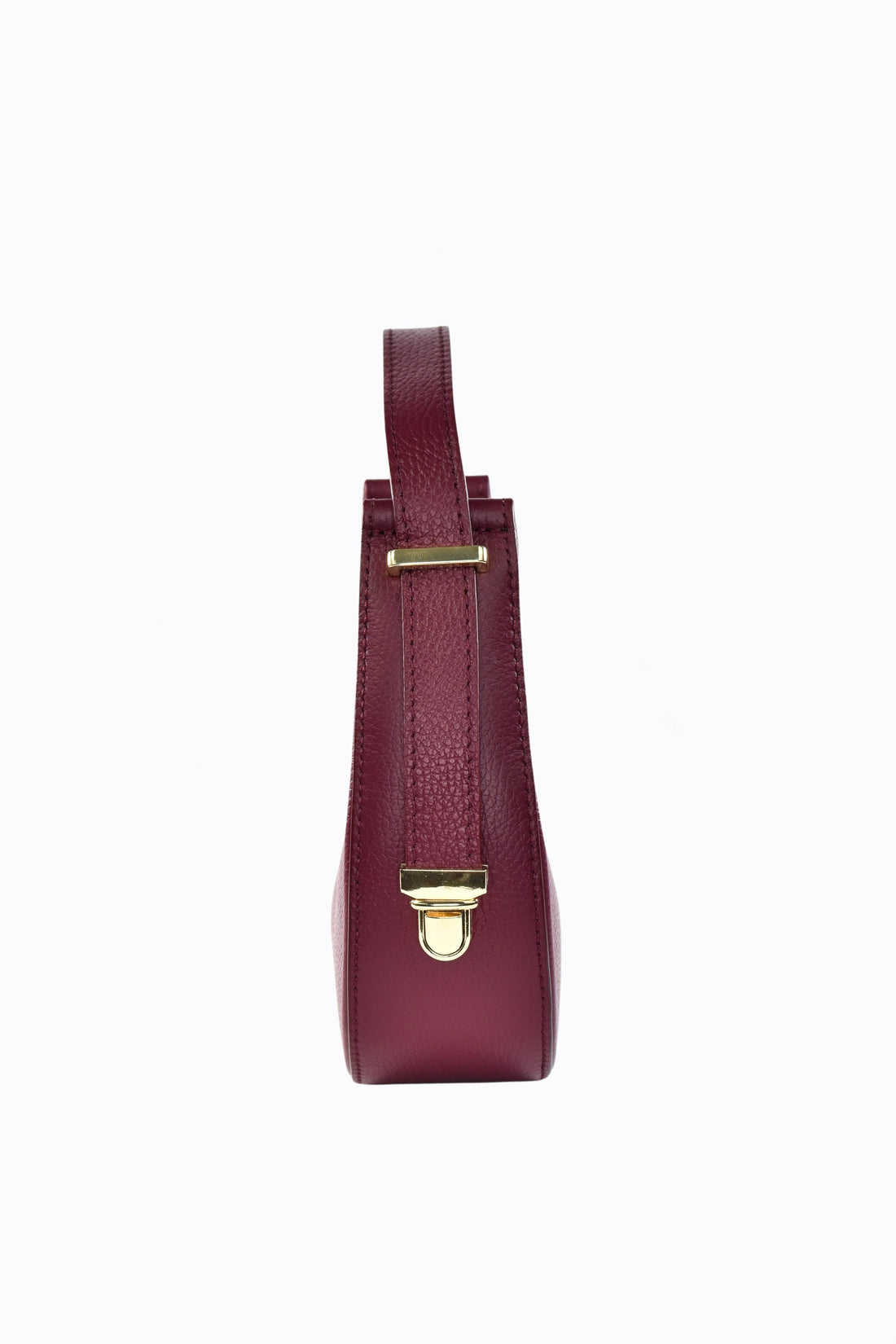 Borsa Blaire in pelle Dollaro Rosso Borgogna