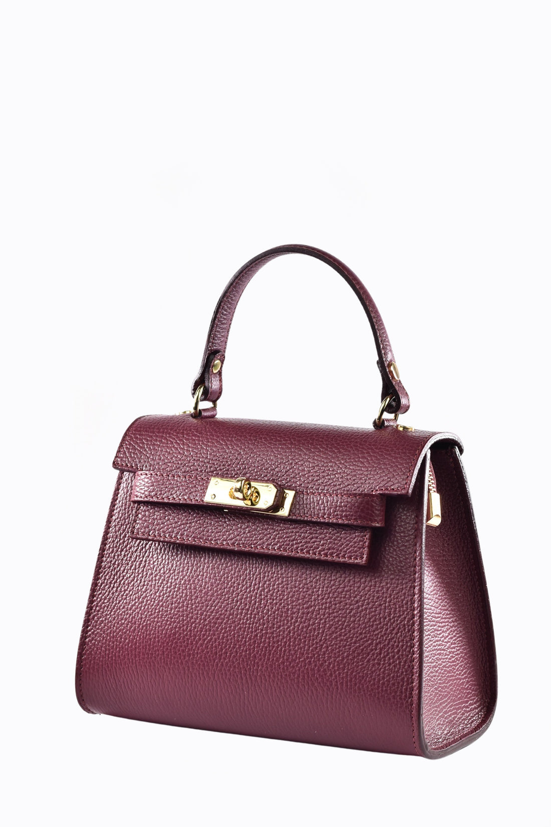 Freydis bag in Fuchsia dollar leather