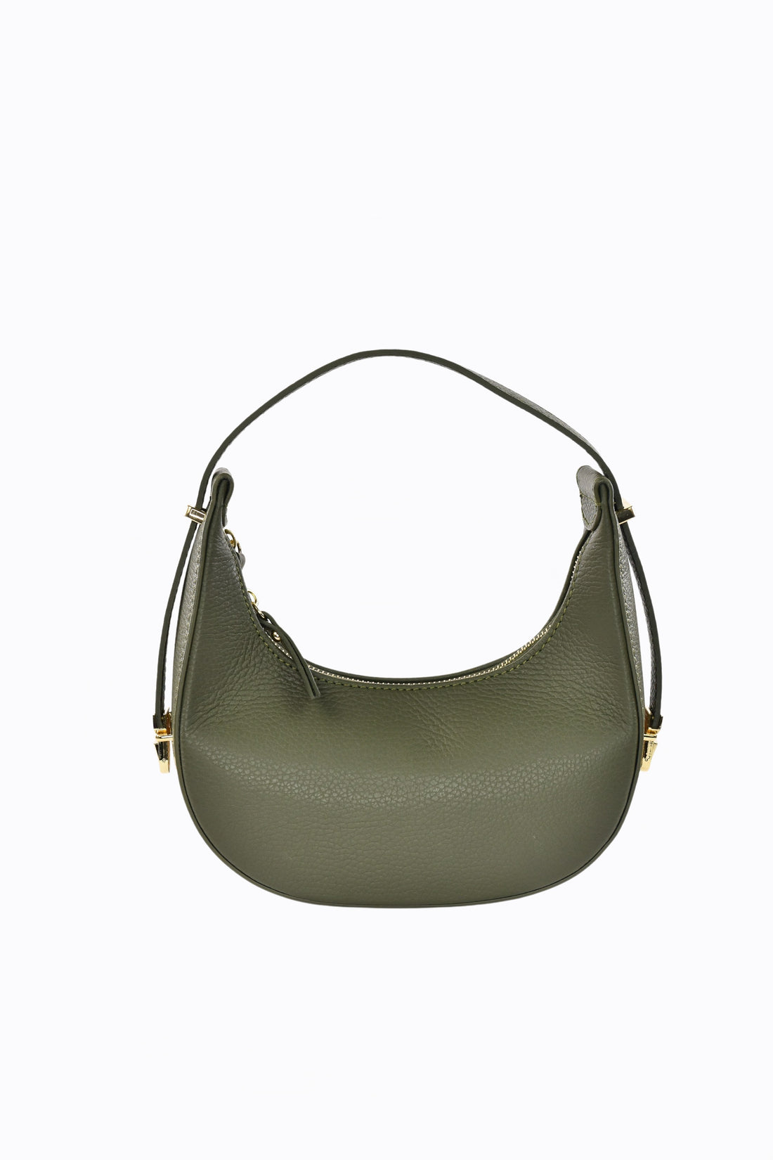 Borsa Blaire in pelle Dollaro Verde oliva