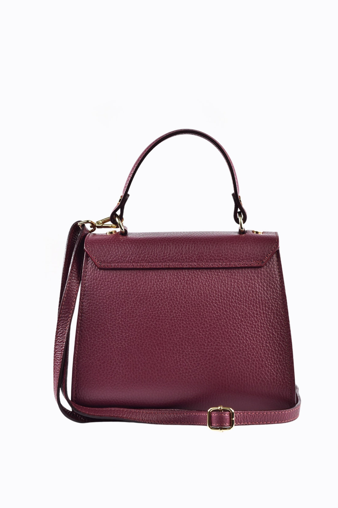 Freydis bag in Fuchsia dollar leather