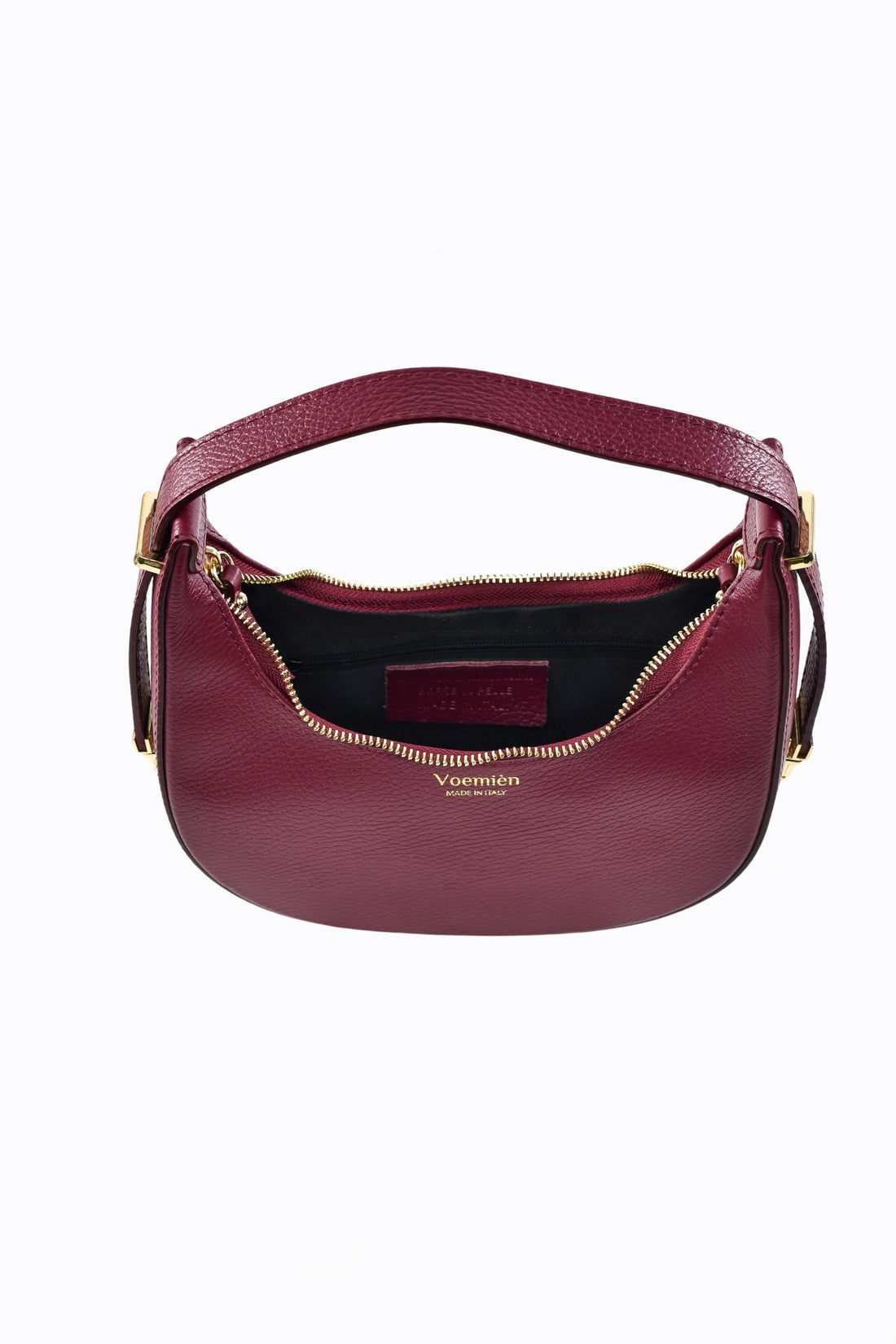 Borsa Blaire in pelle Dollaro Rosso Borgogna