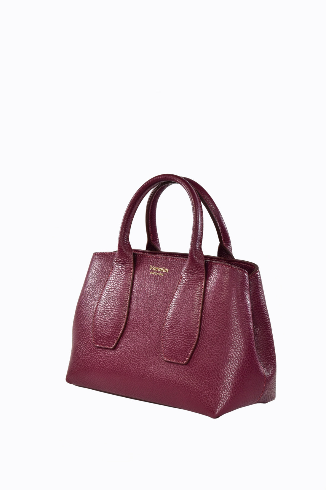 Borsa Seraphina in pelle Dollaro Rosso Borgogna