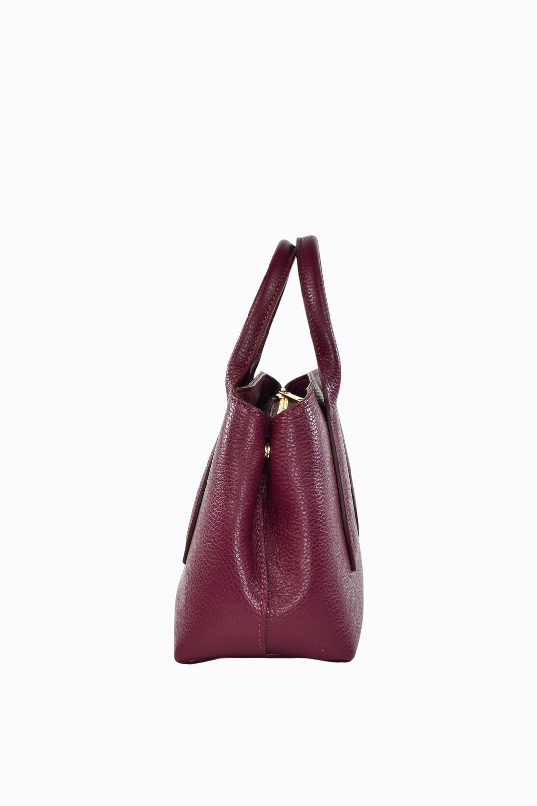 Borsa Seraphina in pelle Dollaro Rosso Borgogna