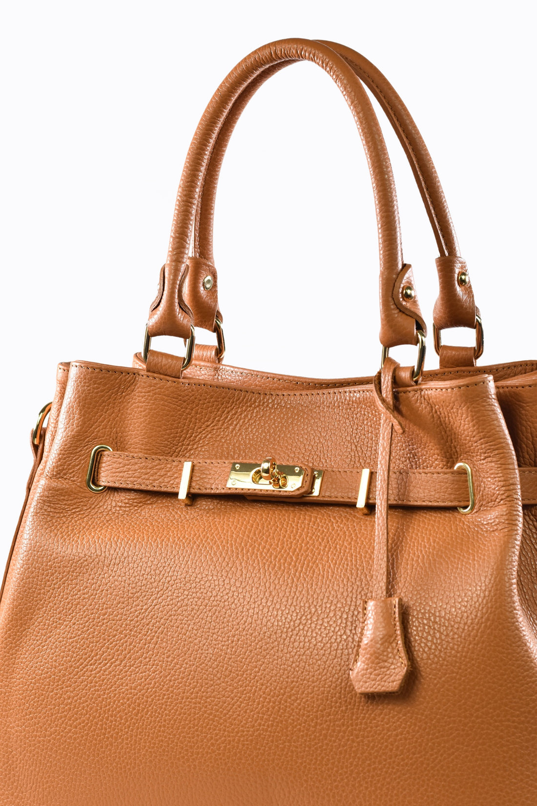Braid bag in Fuchsia Dollar leather