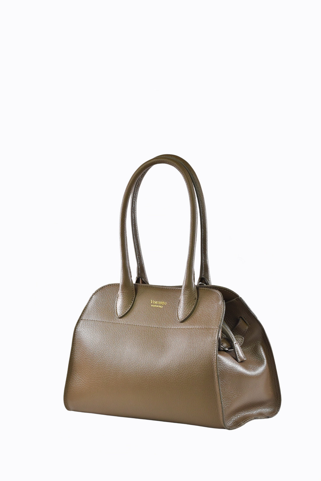 Borsa Genevieve in pelle Dollaro Taupe