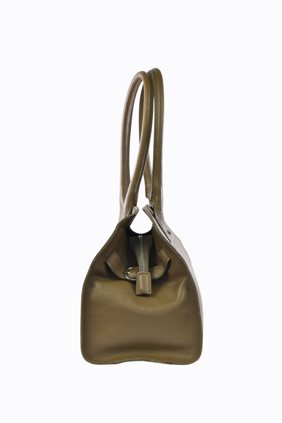 Borsa Genevieve in pelle Dollaro Taupe