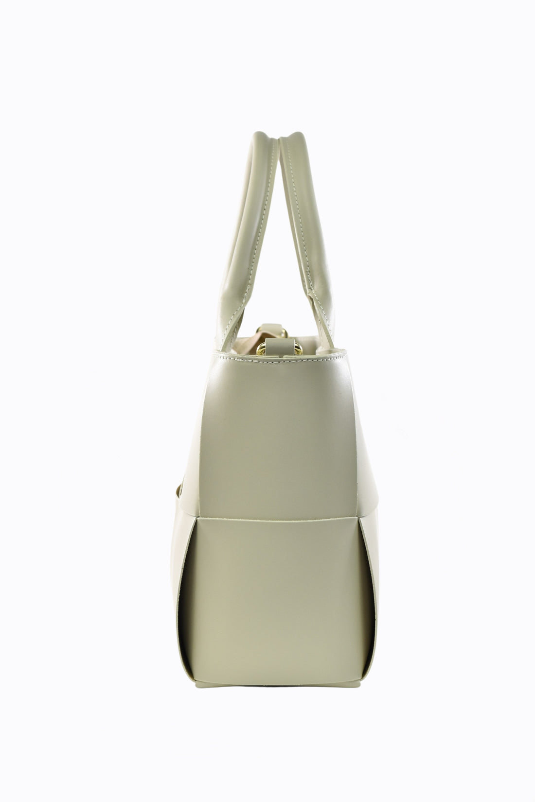 Borsa Lauren in pelle Spazzolata Beige