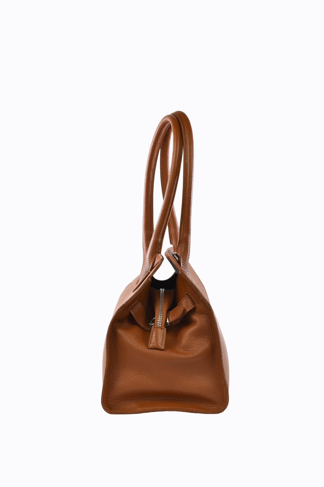 Borsa Genevieve in pelle Dollaro Cuoio