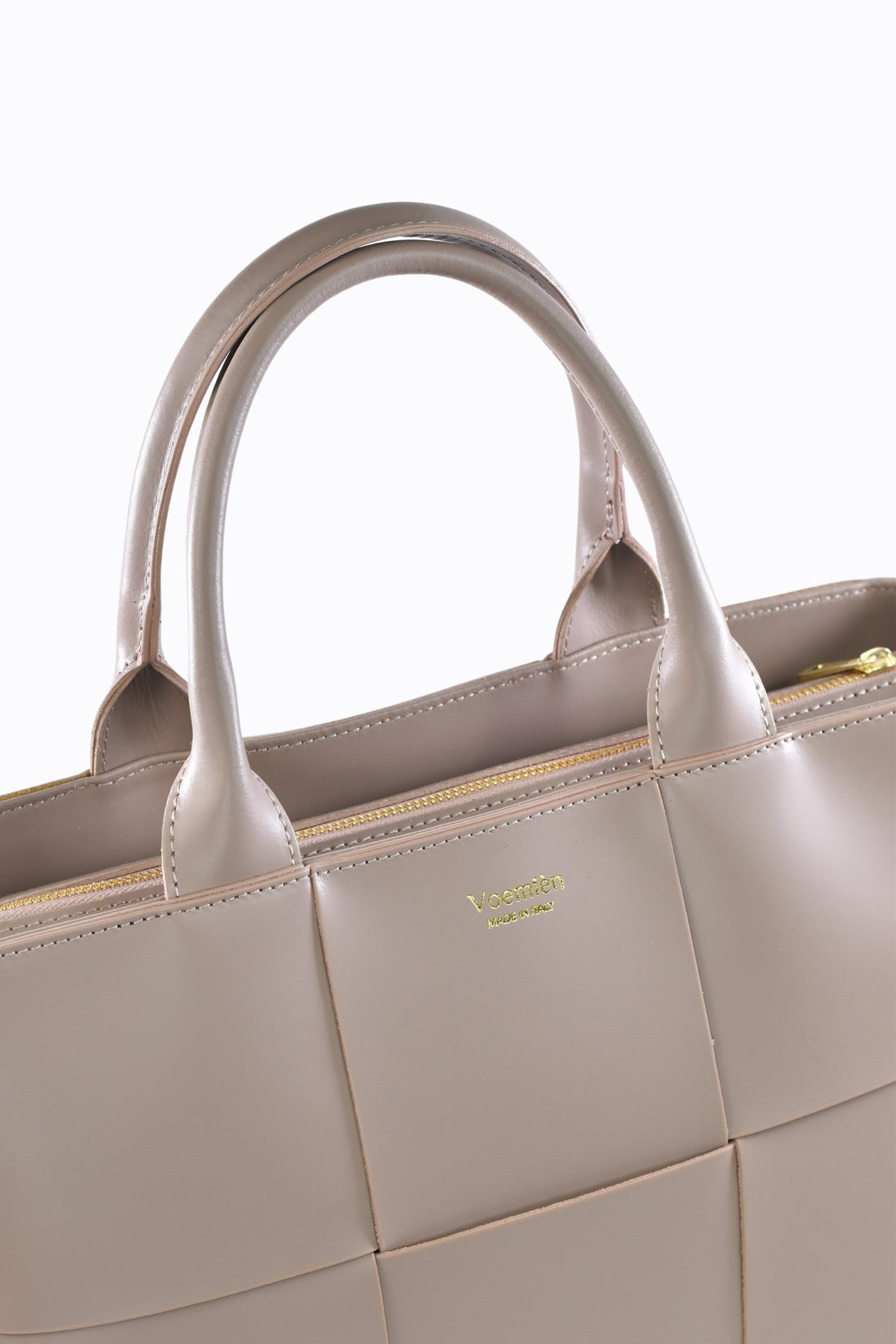 Beige dollar leather Egle bag