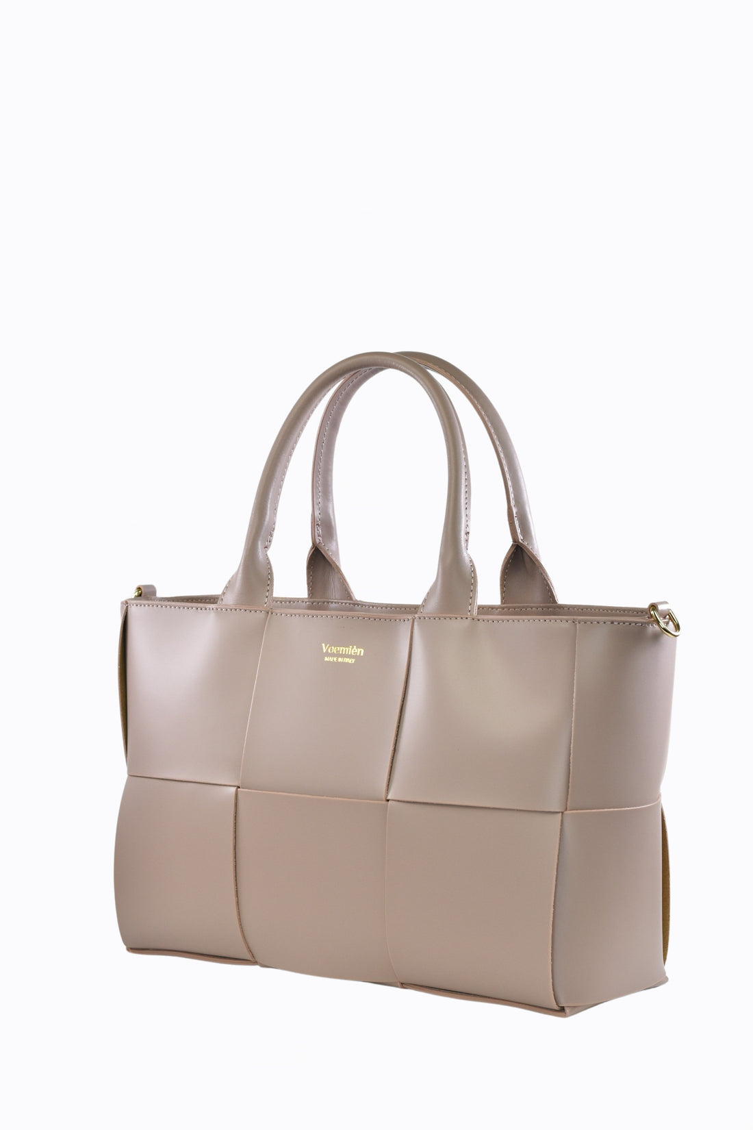 Beige dollar leather Egle bag