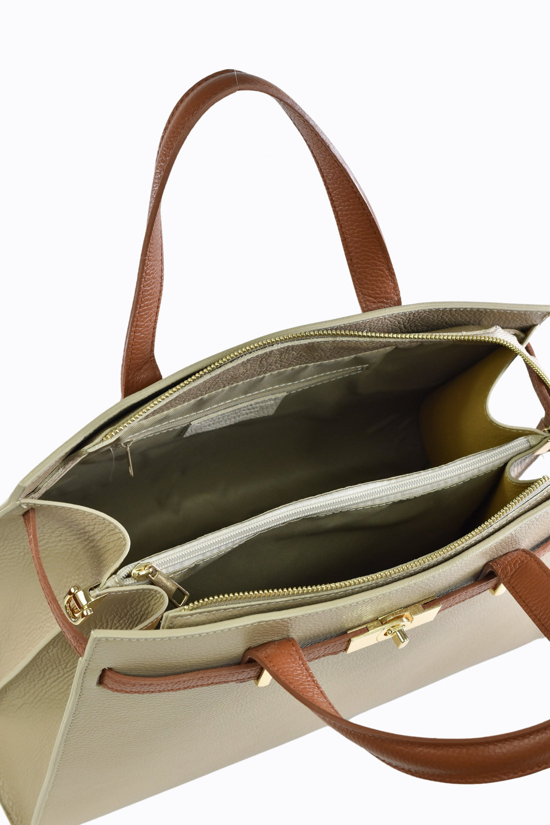 Grace bag in sugar paper dollar leather