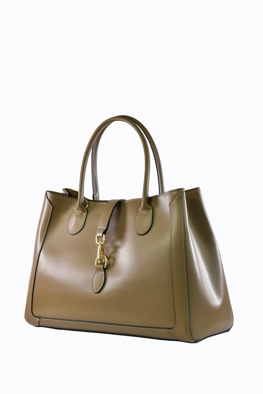 Beige dollar leather Egle bag