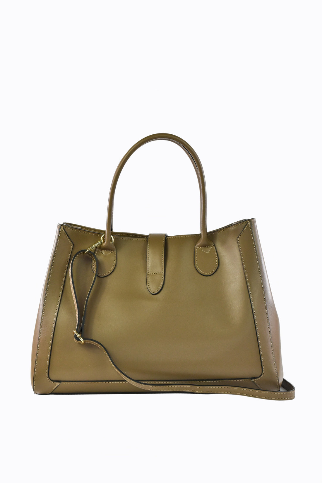 Beige dollar leather Egle bag