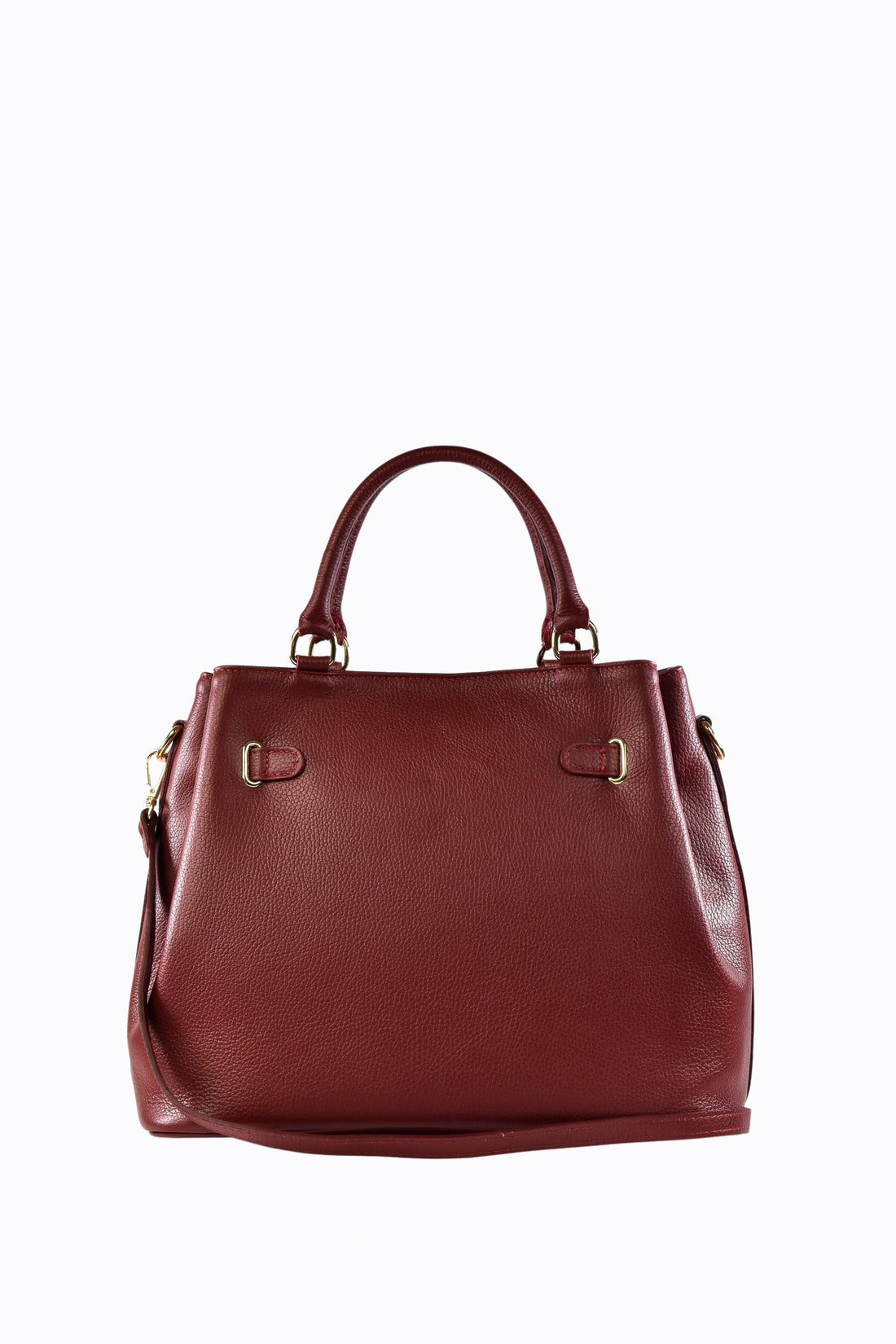 BORSA ALISON IN PELLE TOGO BORDEAUX