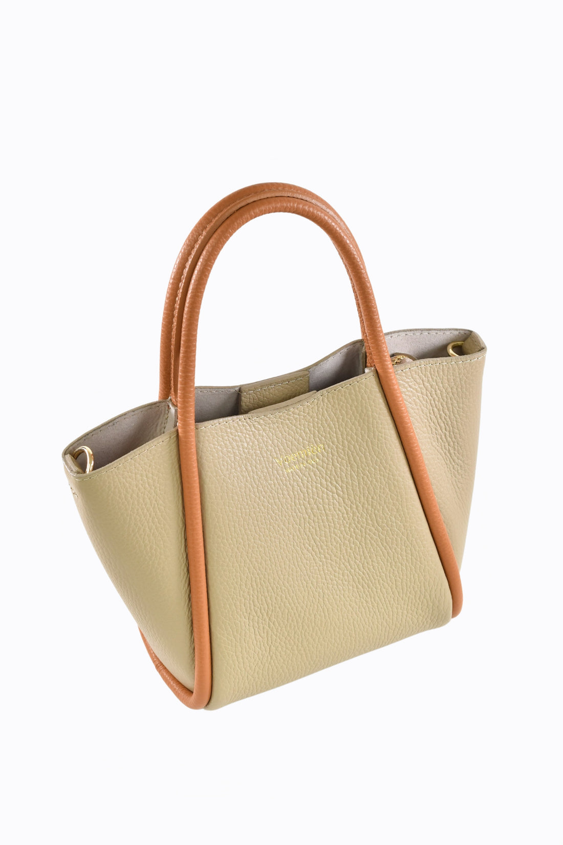 Borsa Camille Limited Edition in Dollaro pelle Tortora