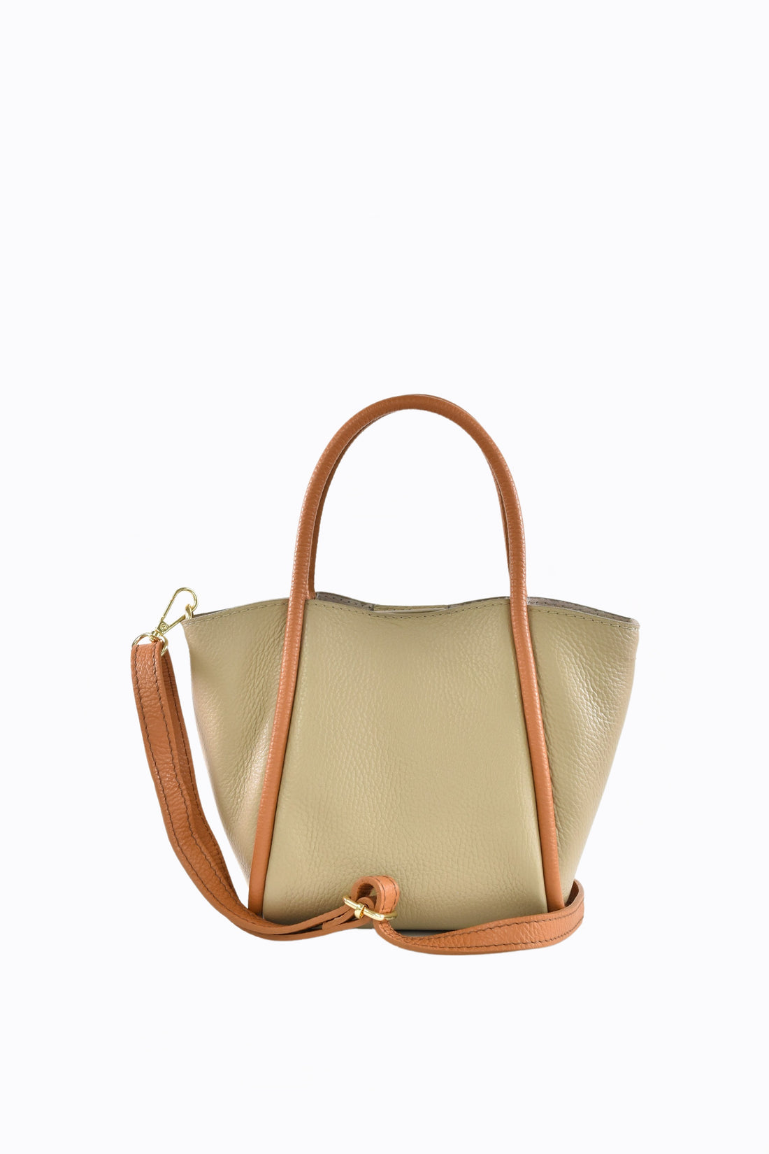 Borsa Camille Limited Edition in Dollaro pelle Tortora