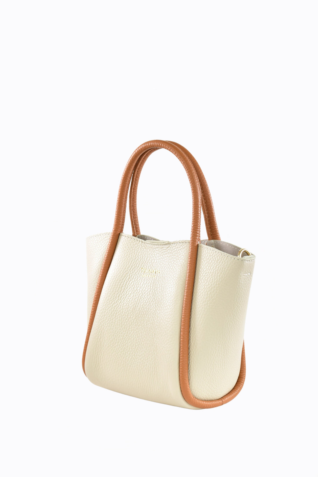 Borsa Camille Limited Edition in pelle Dollaro Beige