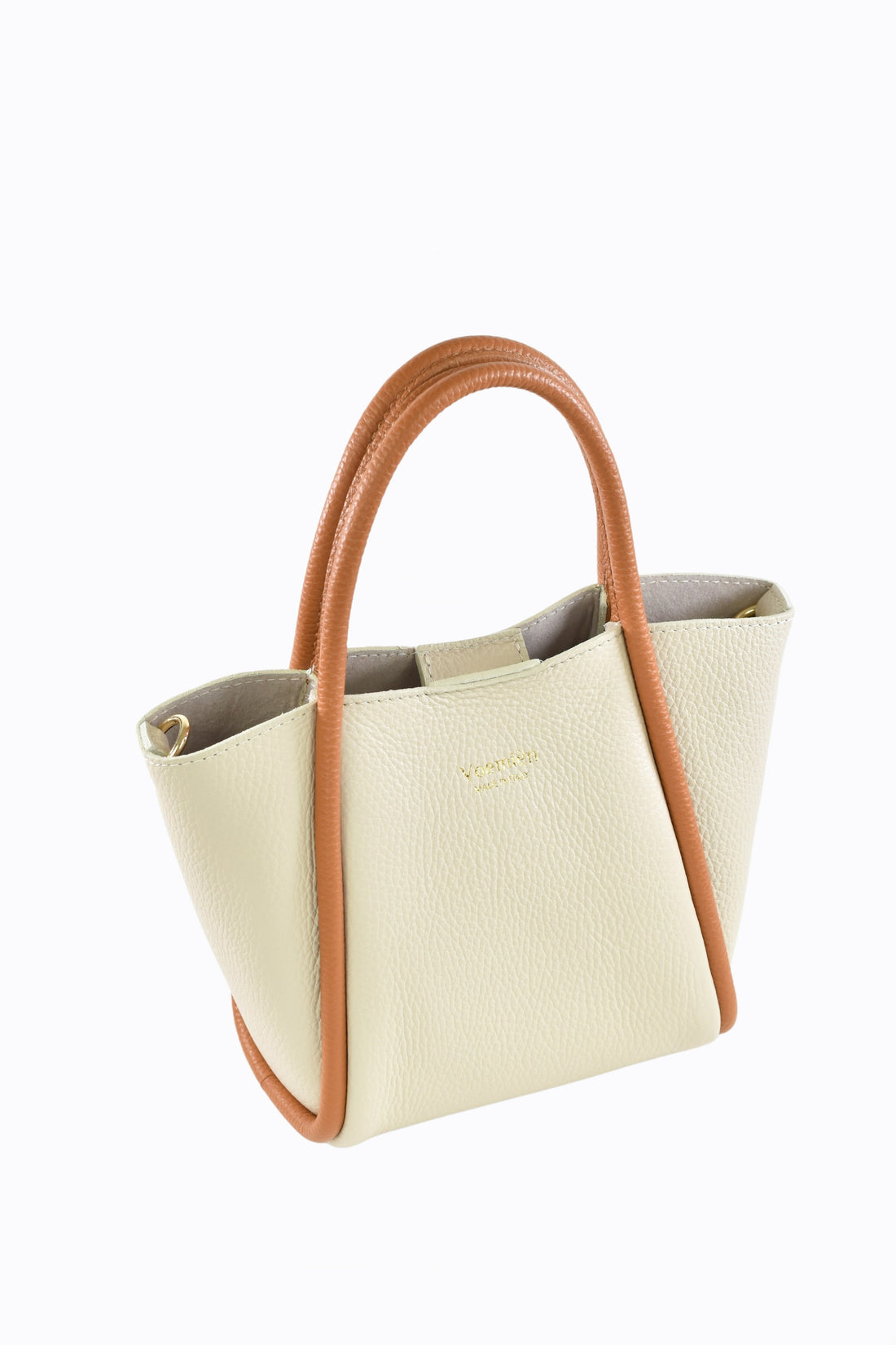 Borsa Camille Limited Edition in pelle Dollaro Beige