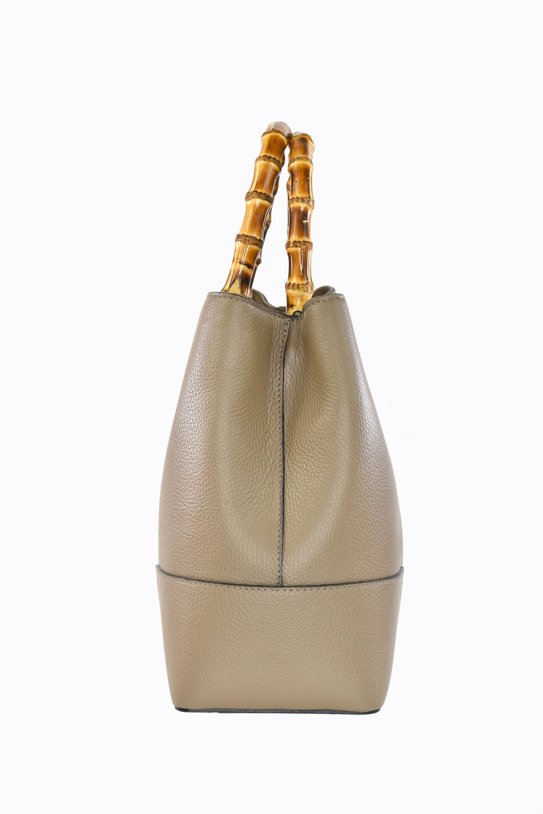 Bamboo Babe bag in Beige Dollar leather