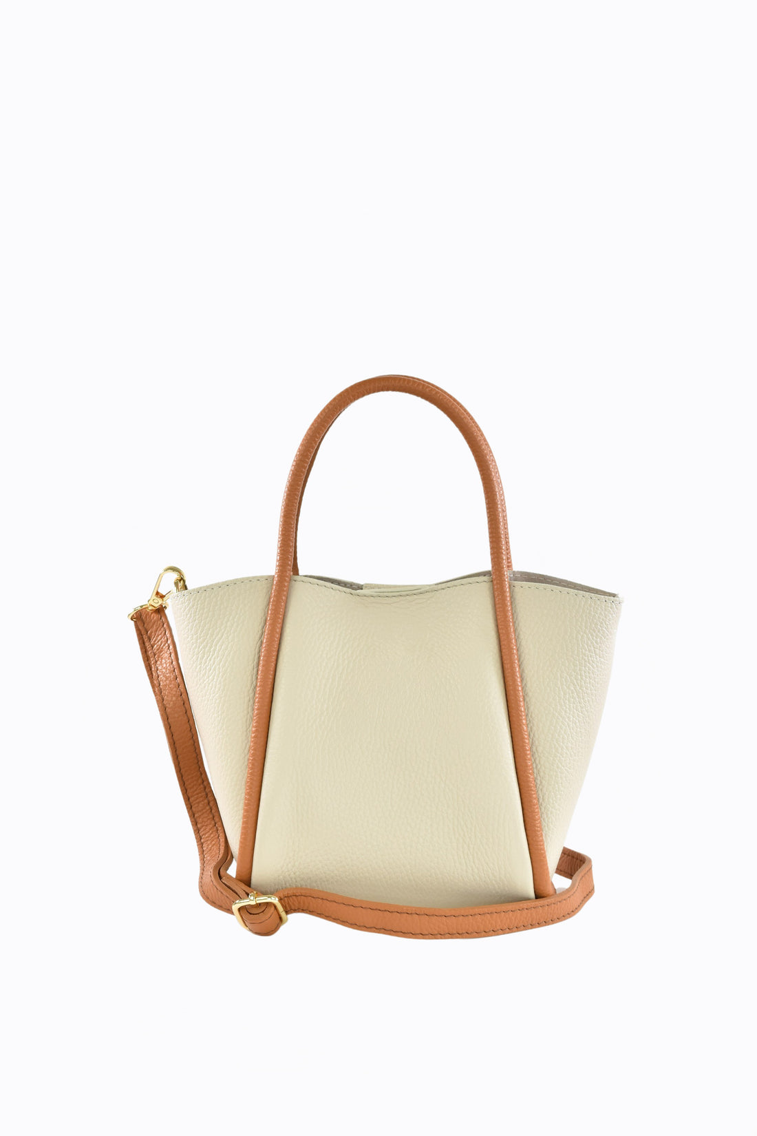 Borsa Camille Limited Edition in pelle Dollaro Beige