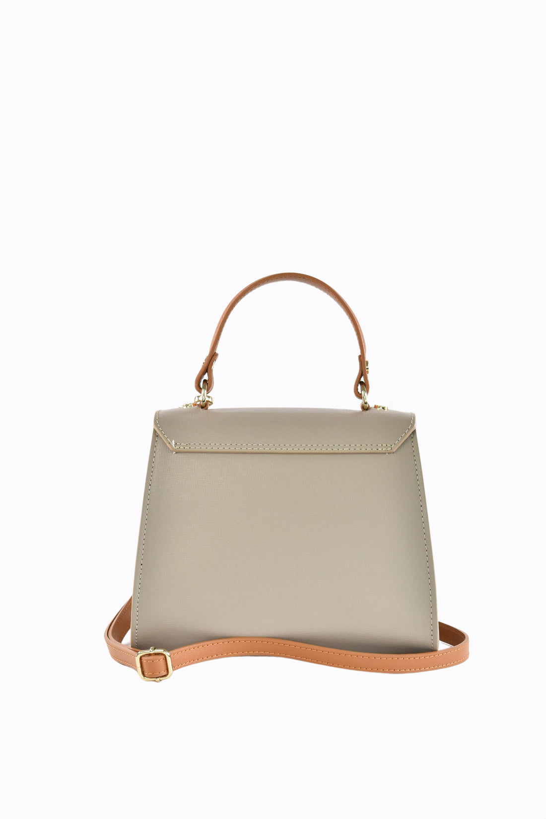 Sac Freydis en cuir dollar Beige