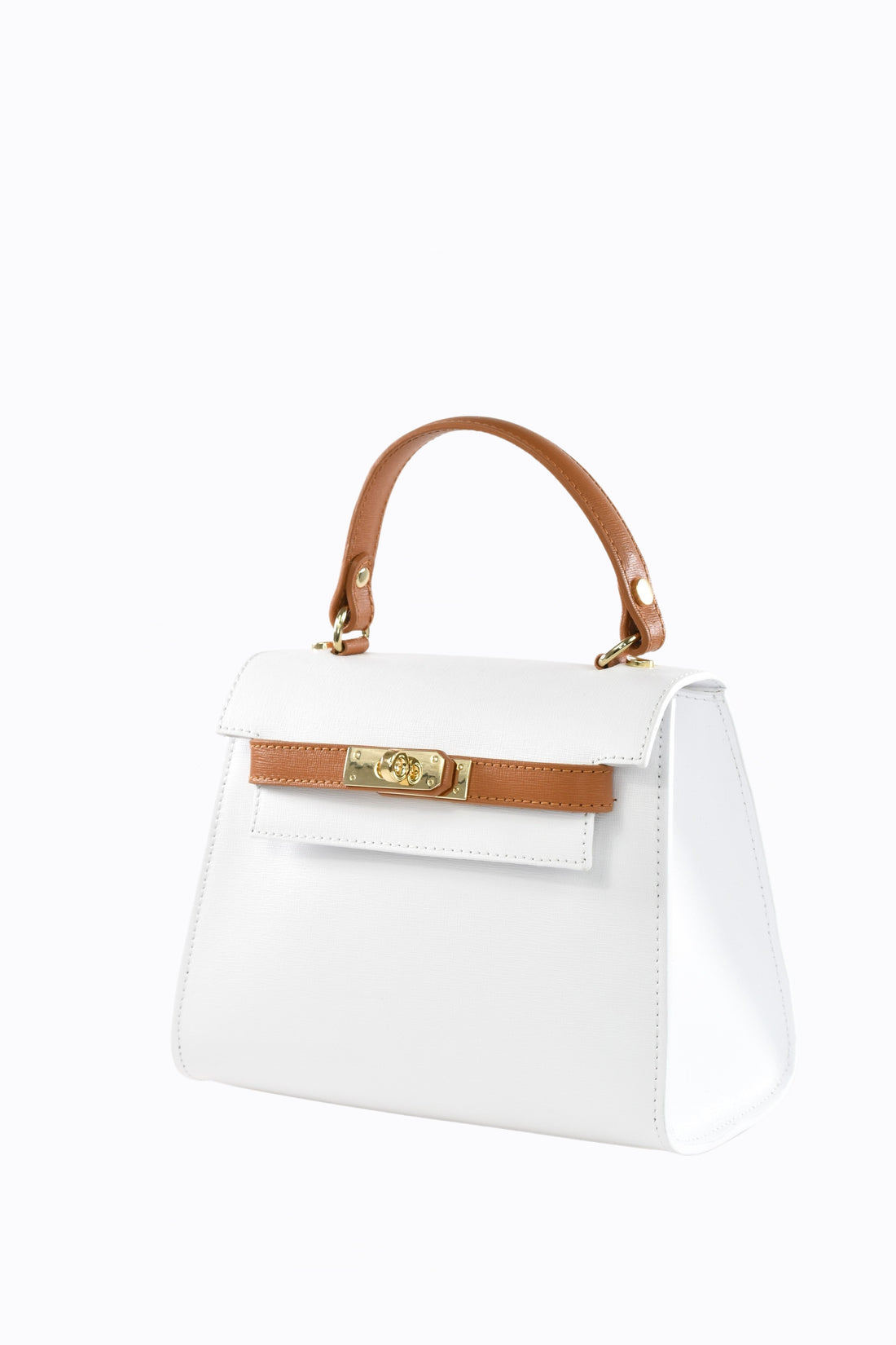 Sac Freydis en cuir dollar Beige