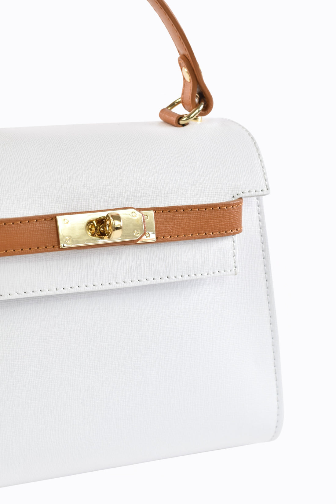 Freydis bag in Beige dollar leather