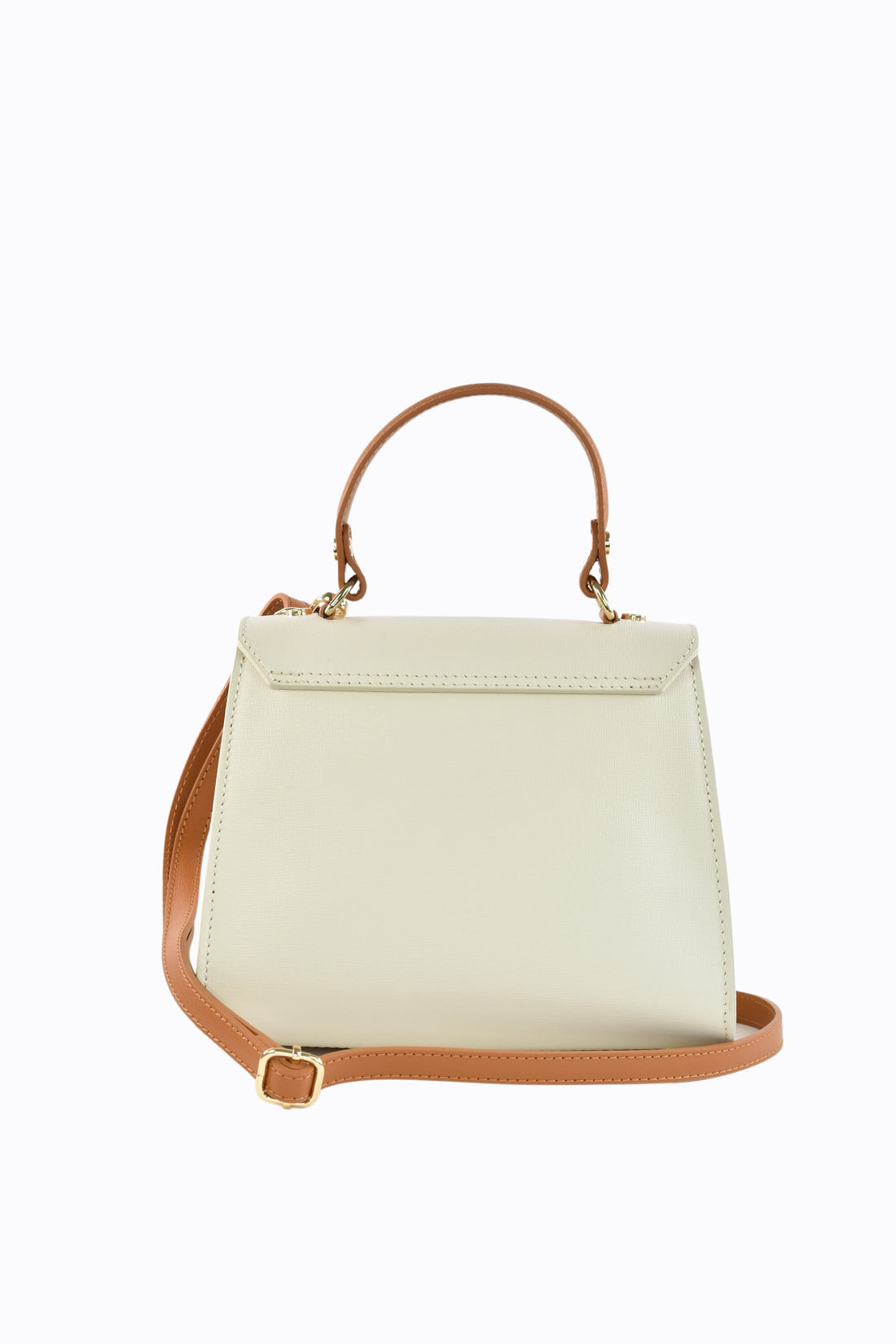 Freydis bag in Beige dollar leather